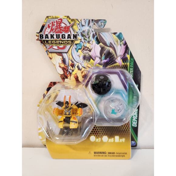 Demorc Ultra Starter Pack Colossus Barbetra Bakugan Legends Demorc Bakugan NEW - Picture 1 of 7